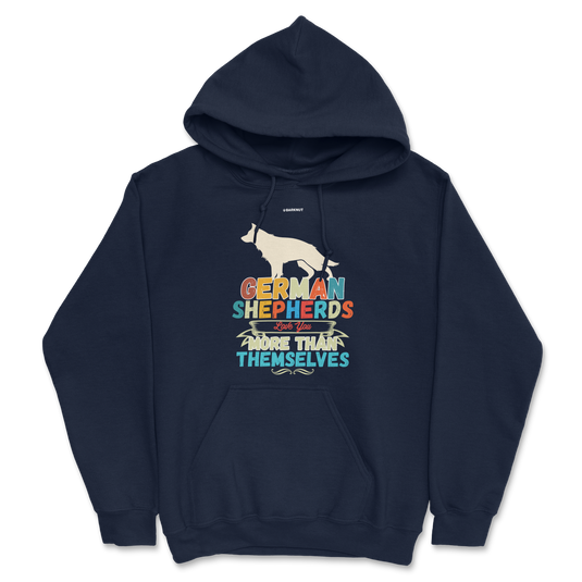 German Shepherd Loves You more Hoodie