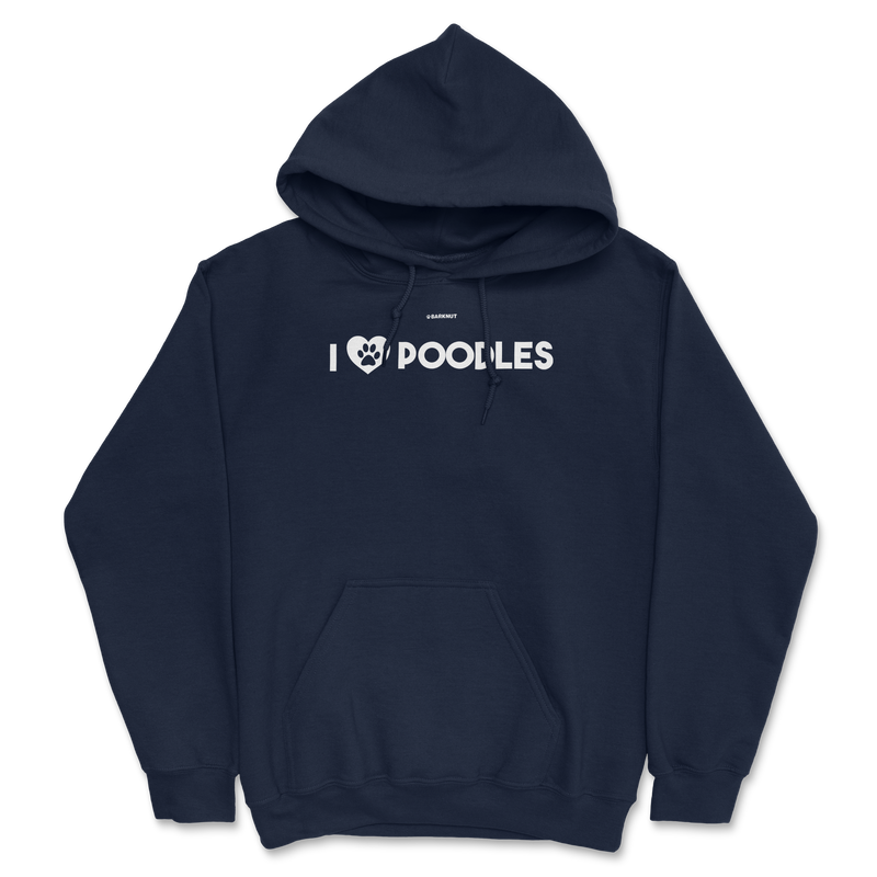 Load image into Gallery viewer, I Love Poodles Hoodie
