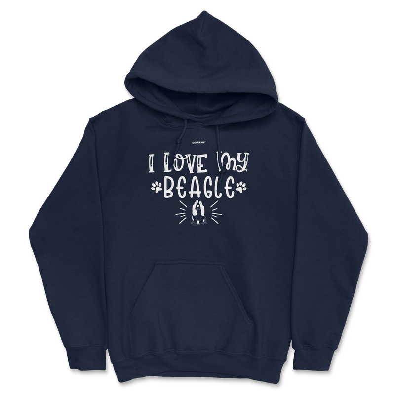 Load image into Gallery viewer, I Love My Beagle Hoodie
