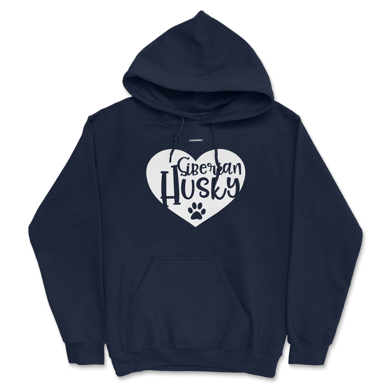 Load image into Gallery viewer, Heart Husky Hoodie
