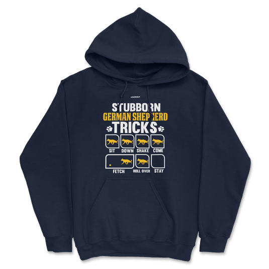 Stubborn German Shepherd Tricks Hoodie