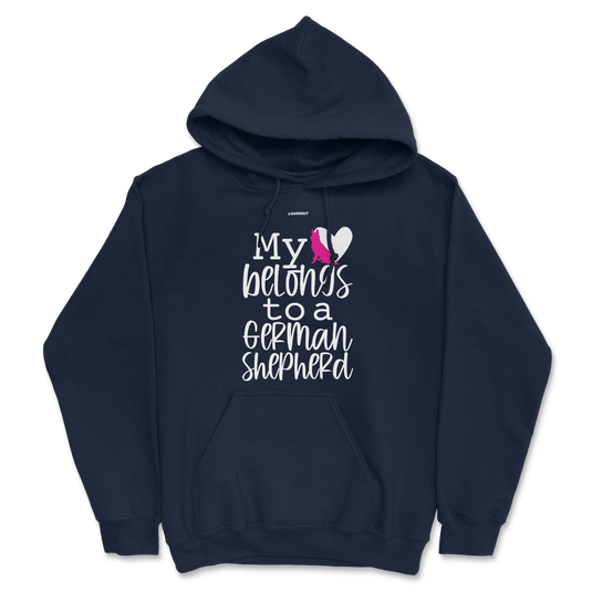 My Heart Belongs to A German Shepherd Hoodie