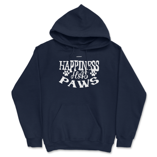 Happiness Has Paws Hoodie