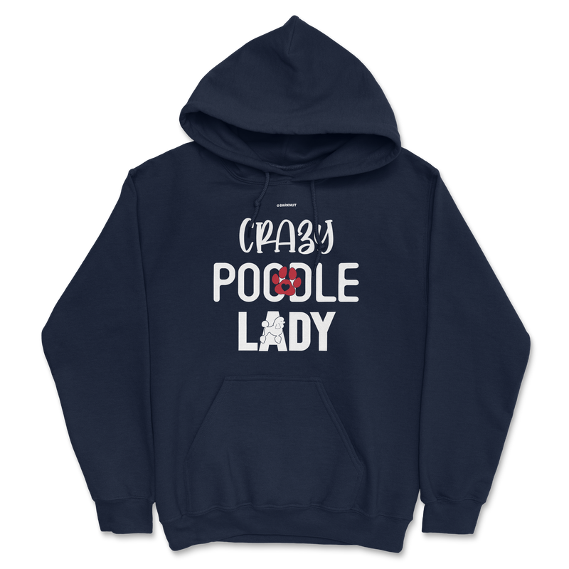 Load image into Gallery viewer, Crazy Poodle Lady Hoodie
