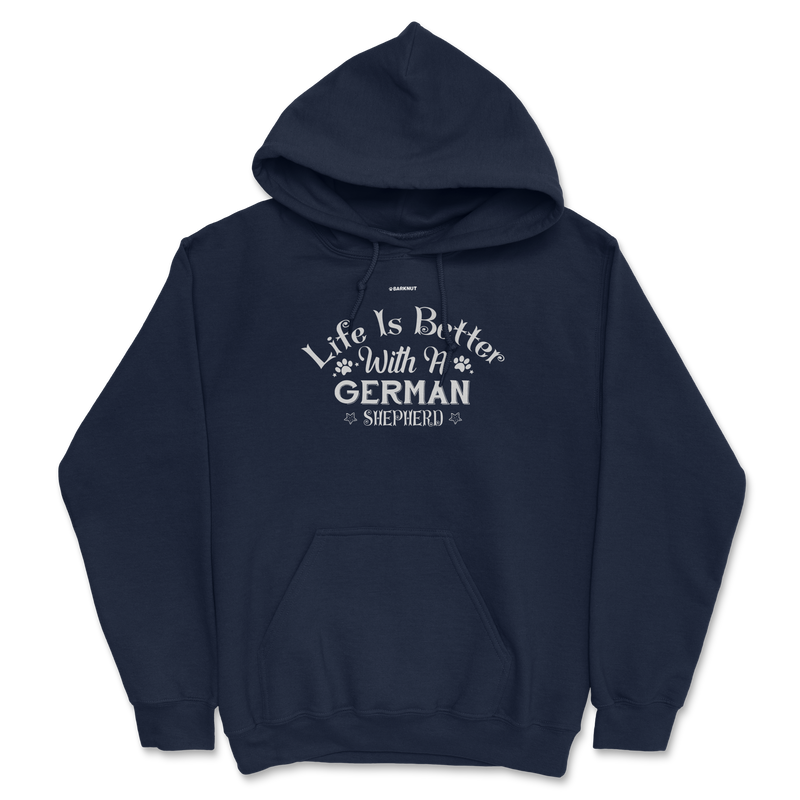 Load image into Gallery viewer, Life is Better With A German Shepherd Hoodie
