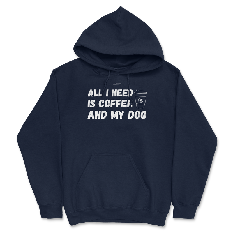 Load image into Gallery viewer, All I Need Is Coffee And My Dog Hoodie
