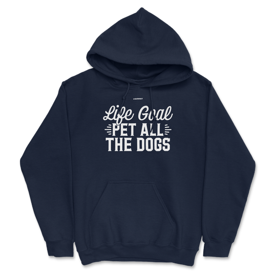 Life Goal Pet All The Dogs Hoodie