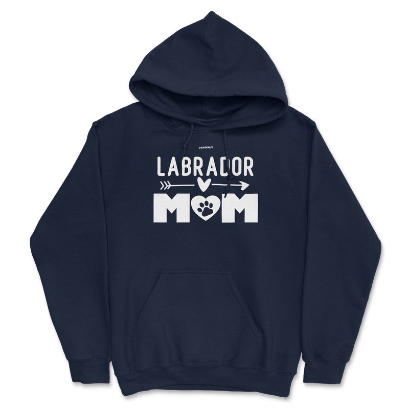 Load image into Gallery viewer, Labrador Mom Heart Hoodie
