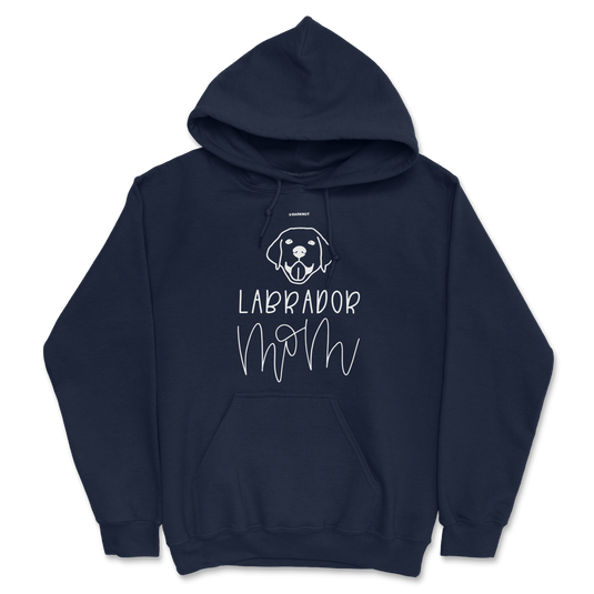 Labrador Face Mom Hoodie