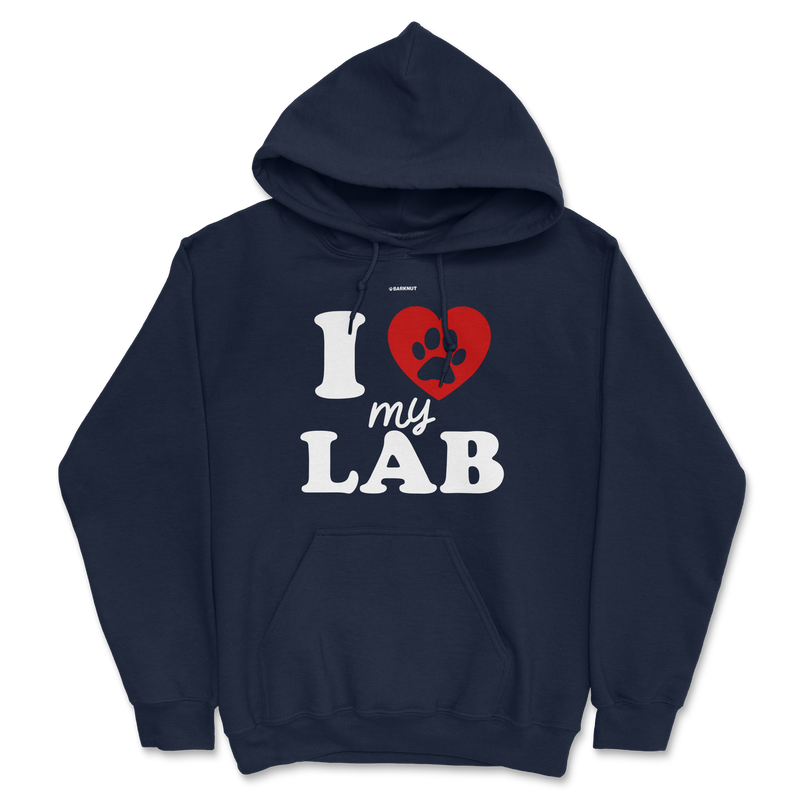 Load image into Gallery viewer, I Heart My Lab Hoodie
