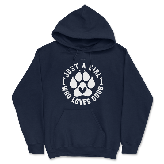 Just A Girl Who Loves Dogs Hoodie