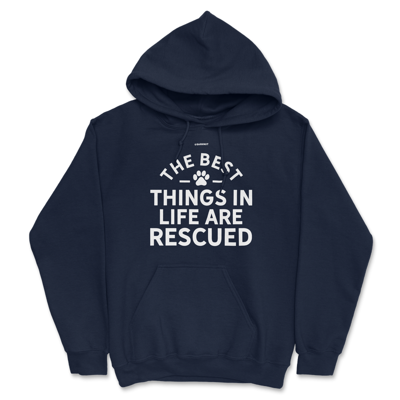 Load image into Gallery viewer, The Best Things In Life Are Rescued Hoodie
