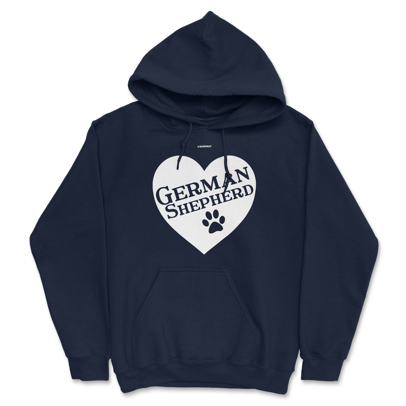 Load image into Gallery viewer, German Shepherd Heart Hoodie
