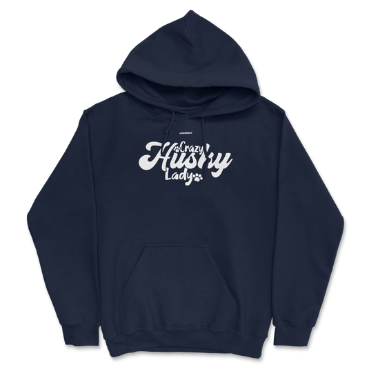 Crazy Husky Lady Hoodie