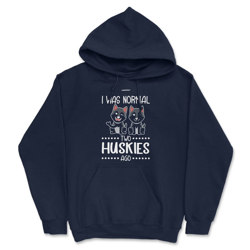 Load image into Gallery viewer, I Was Normal Two Huskies Ago Hoodie
