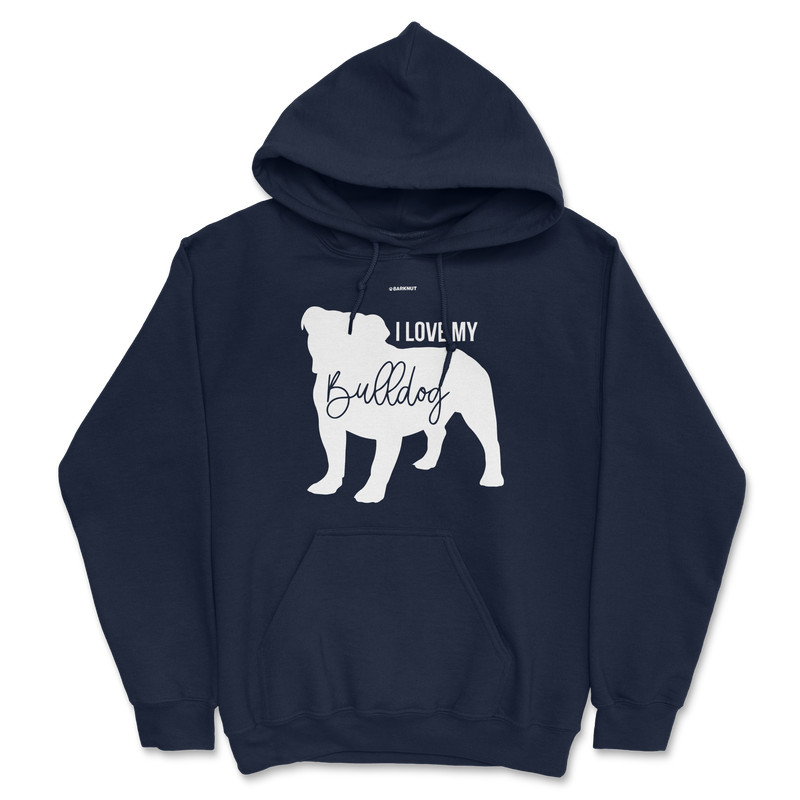 Load image into Gallery viewer, I Love My French Bulldog Hoodie
