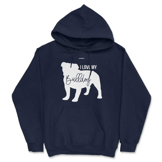 I Love My French Bulldog Hoodie