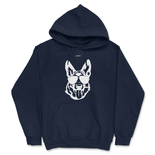 German Shepherd Sunglasses Hoodie