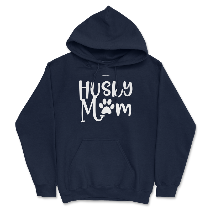 Load image into Gallery viewer, Husky Mom Paw Print Hoodie
