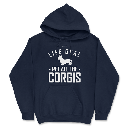 Life Goal Pet All The Corgis Hoodie