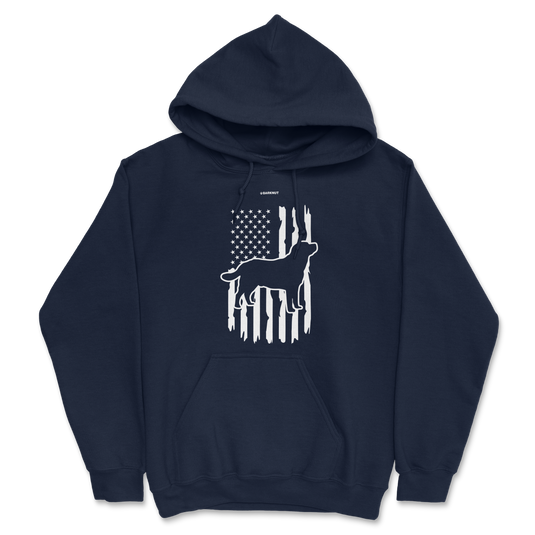 Labrador Police Flag Hoodie