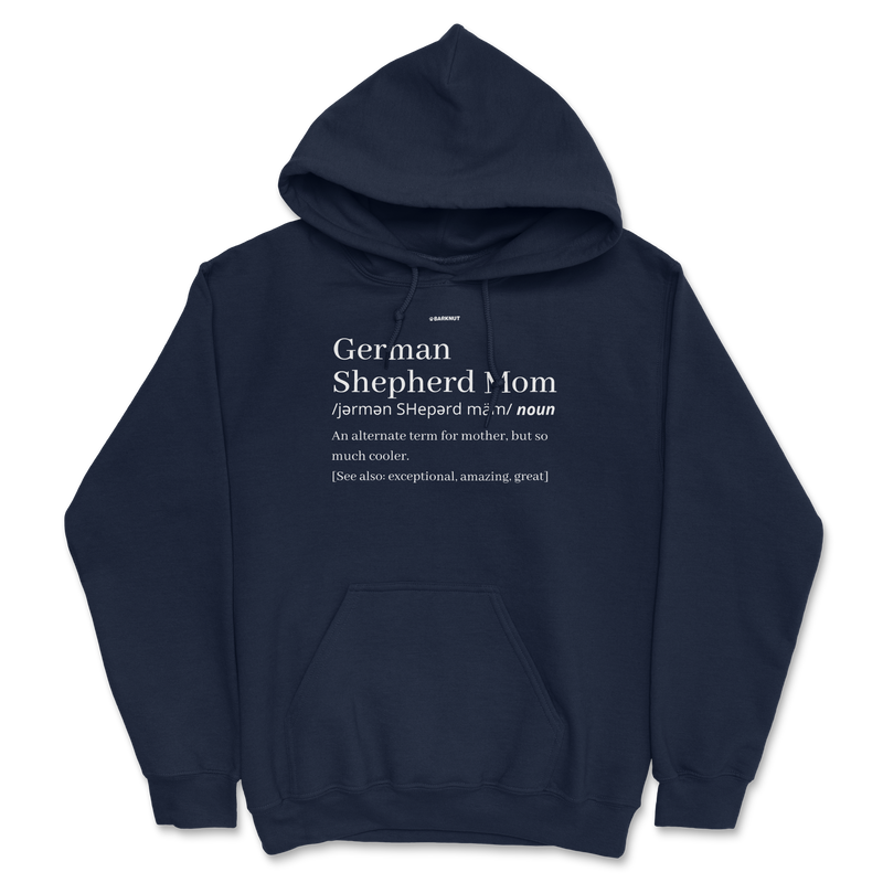 Load image into Gallery viewer, German Shepherd Mom Definition Hoodie
