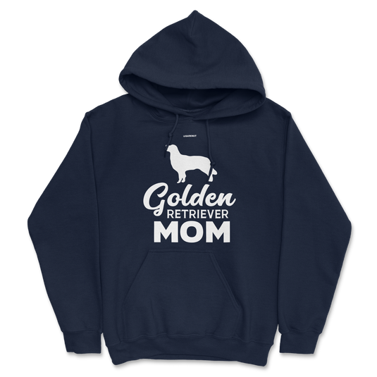 Golden Retriever Mom Silhouette Hoodie