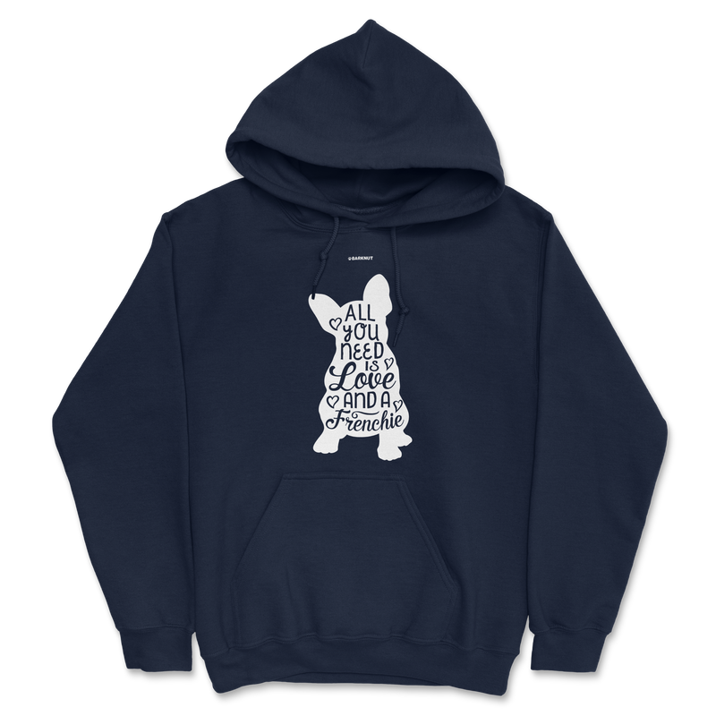 Load image into Gallery viewer, All You Need Is Love And A Frenchie Body Hoodie
