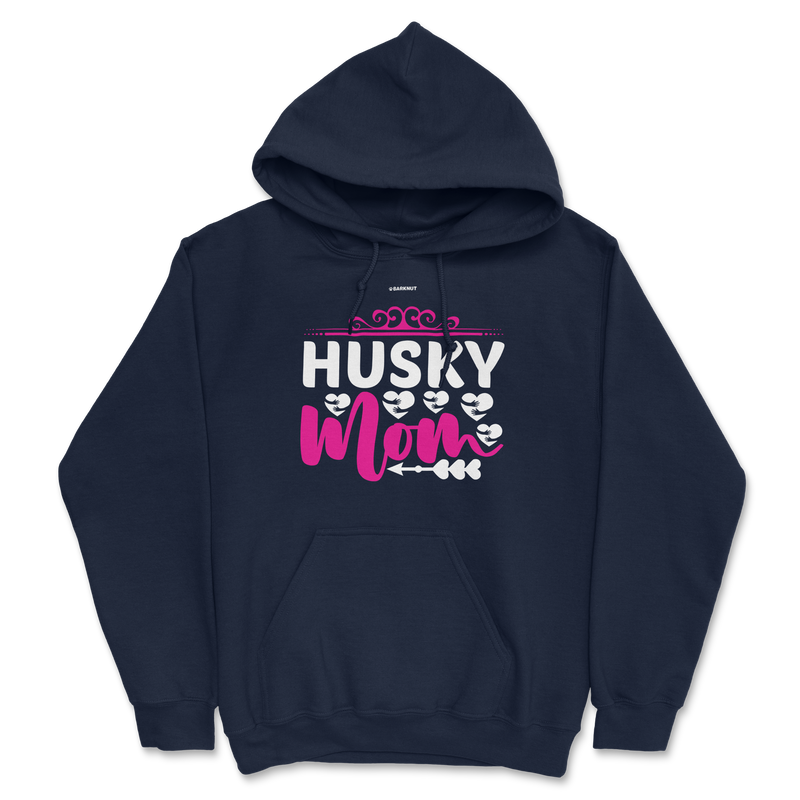 Load image into Gallery viewer, Husky Pink Mom Hoodie
