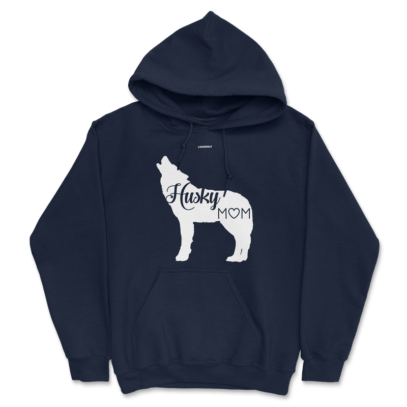 Load image into Gallery viewer, Husky Mom Silhouette Hoodie
