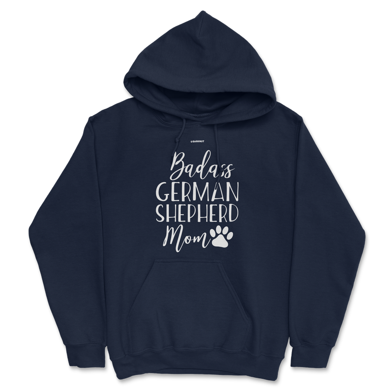 Load image into Gallery viewer, Badass German Shepherd Mom Funny Dog Hoodie (Men&#39;s/Unisex)
