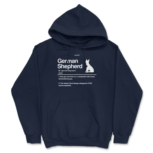 German Shepherd Definition Hoodie