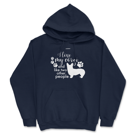 I Love My Corgi And Like Two Other People Hoodie