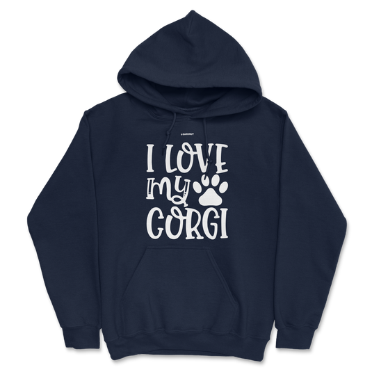 I Love My Corgi Hoodie