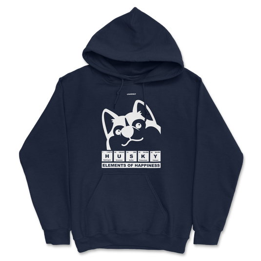 Husky Elements Of Happiness Hoodie