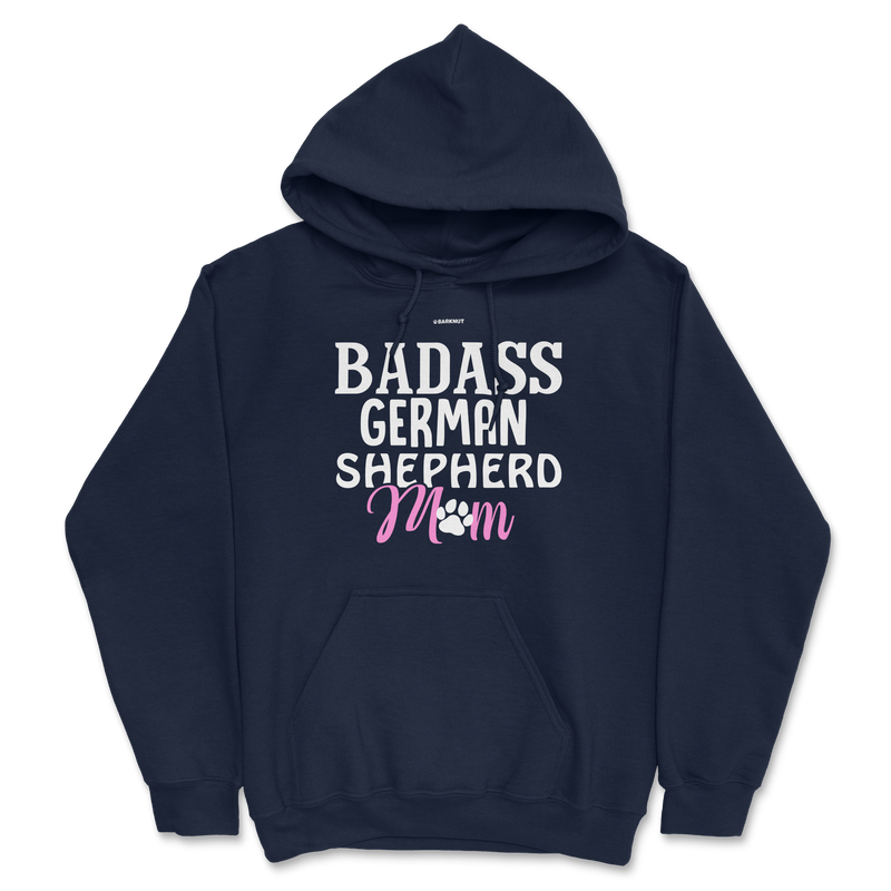 Load image into Gallery viewer, Badass German Shepherd Mom Hoodie
