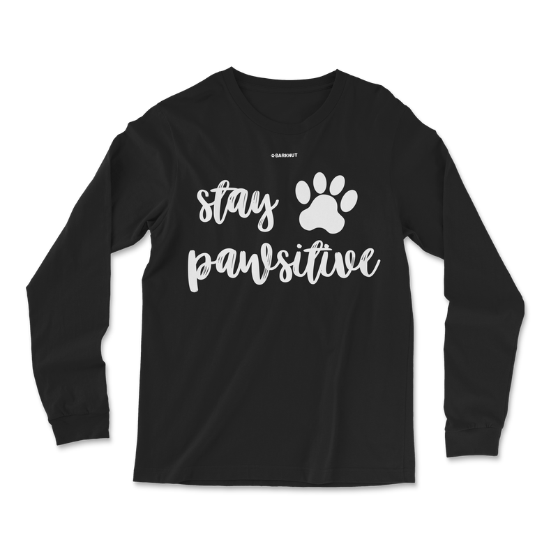 Load image into Gallery viewer, Stay Pawsitive Long Sleeve Shirt
