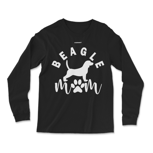 Beagle Dog Mom Long Sleeve Shirt