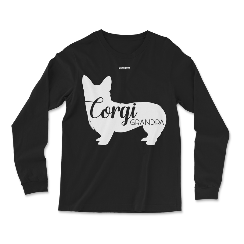 Load image into Gallery viewer, Corgi Grandpa Long Sleeve Shirt
