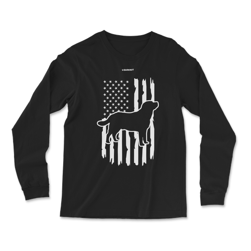 Labrador Police Flag Long Sleeve Shirt