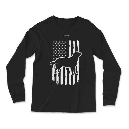 Labrador Police Flag Long Sleeve Shirt