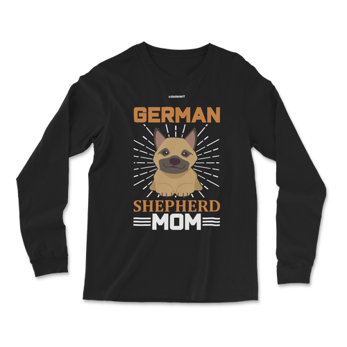 German Shepherd Mom Long Sleeve Shirt