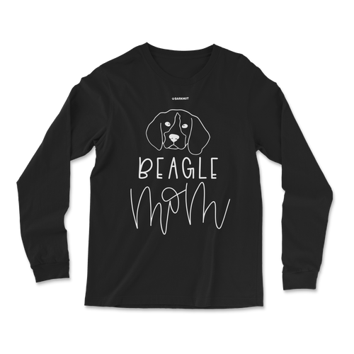 Dog Beagle Mom Long Sleeve Shirt