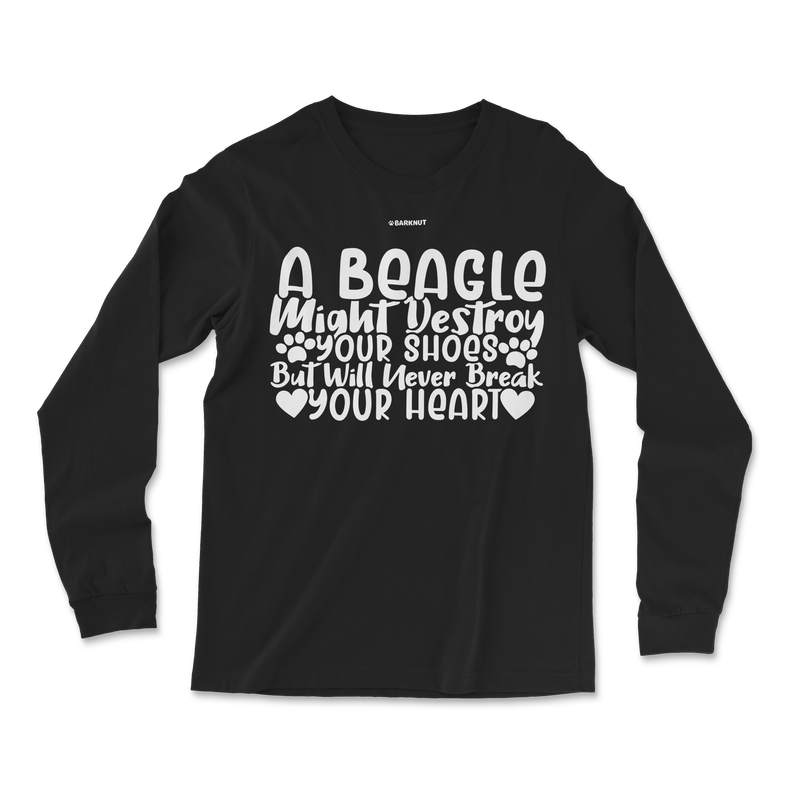 Load image into Gallery viewer, A Beagle Will Never Break Your Heart Long Sleeve Shirt
