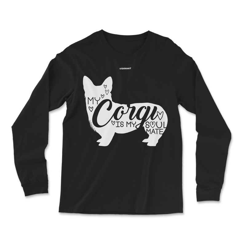 Load image into Gallery viewer, My Corgi Is My Soulmate Long Sleeve Shirt
