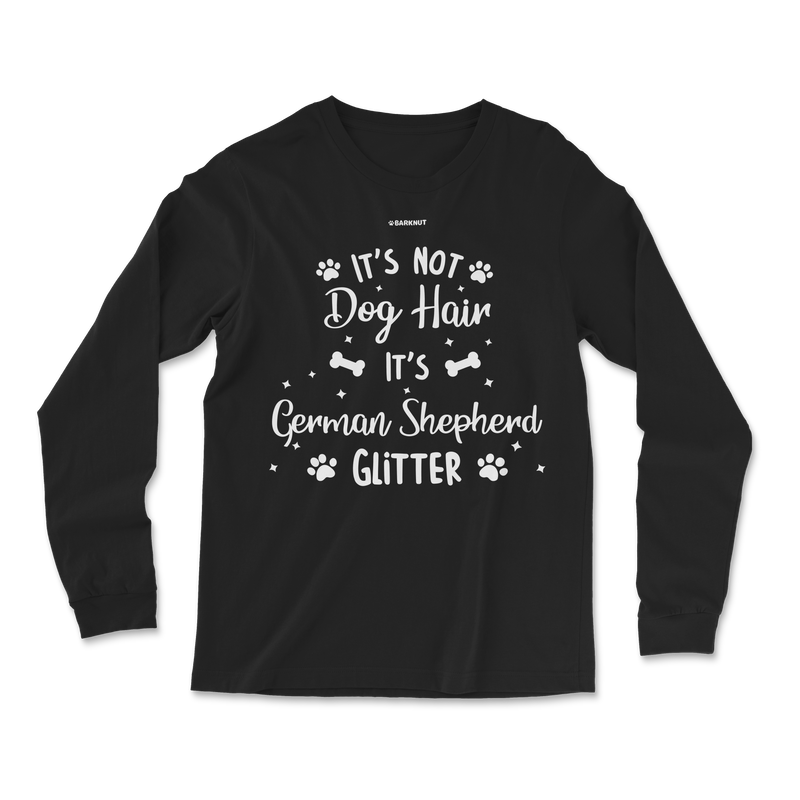 Load image into Gallery viewer, It&#39;s Not Dog Hair It&#39;s German Shepherd Glitter Long Sleeve Shirt
