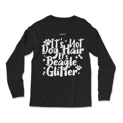 Beagle Glitter Long Sleeve Shirt