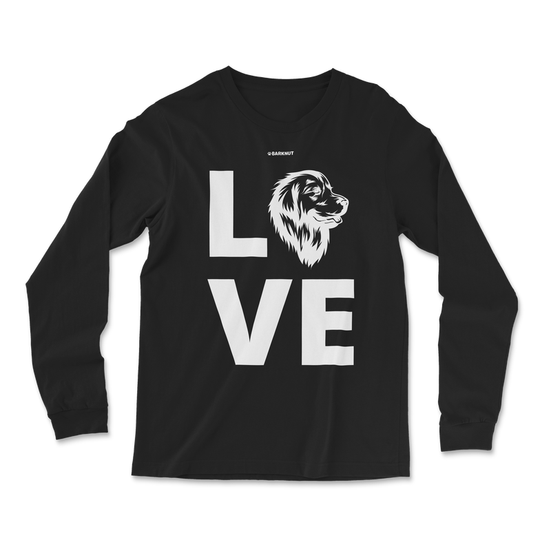 Load image into Gallery viewer, Love Golden Retriever Long Sleeve Shirt
