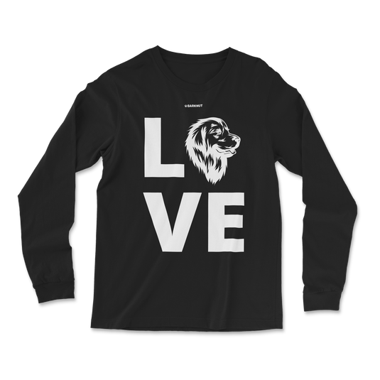 Love Golden Retriever Long Sleeve Shirt