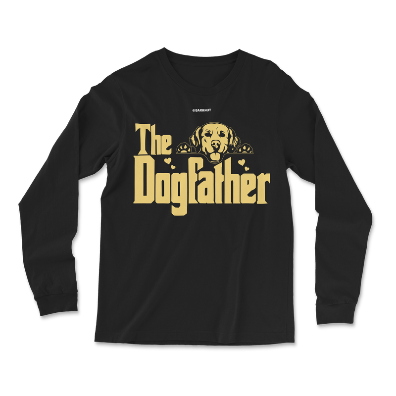 Load image into Gallery viewer, The Dogfather Golden Retriever Long Sleeve Shirt
